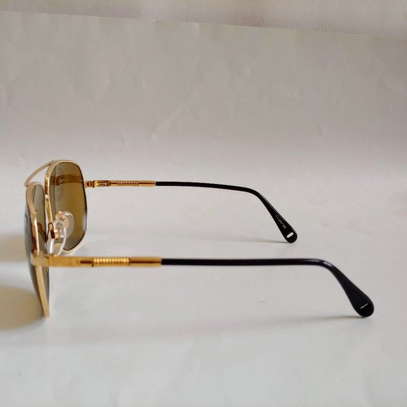 (NWT) Vintage 90's Navigator Bi-Focal Reading Sunglasses (Gold/Black) - Picture 2 of 4